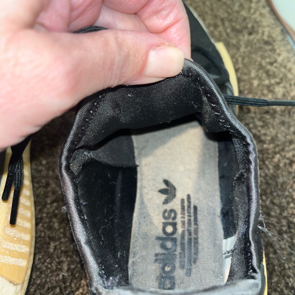 Adidas Black NMD Sneakers Size 8 - Picture 9 of 10